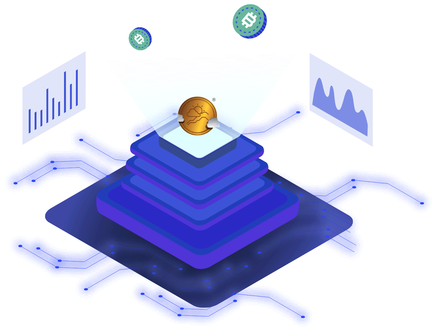 Futuristic Carbon Trading Platform